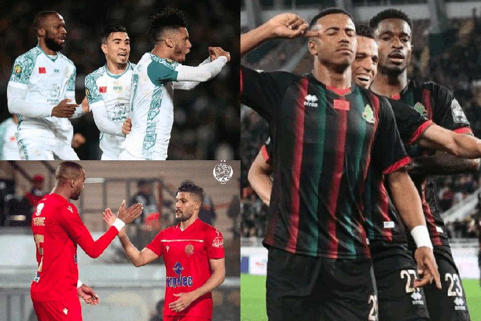 بدايات جيدة للجيش الملكي والرجاء والوداد في المنافسات الافريقية