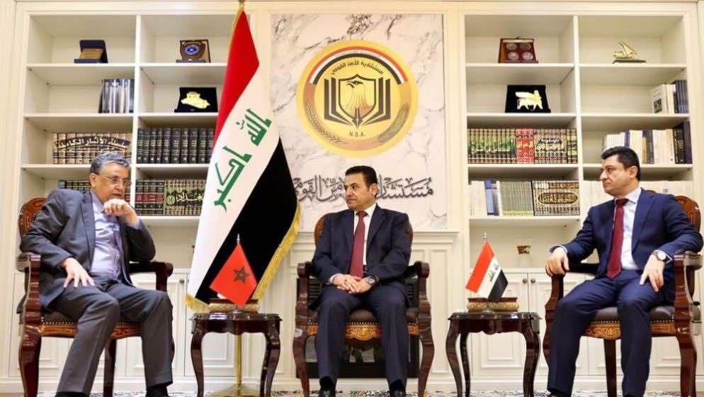 وزير العدل يتفقد وضعية معتقلين مغاربة بأحد السجون العراقية