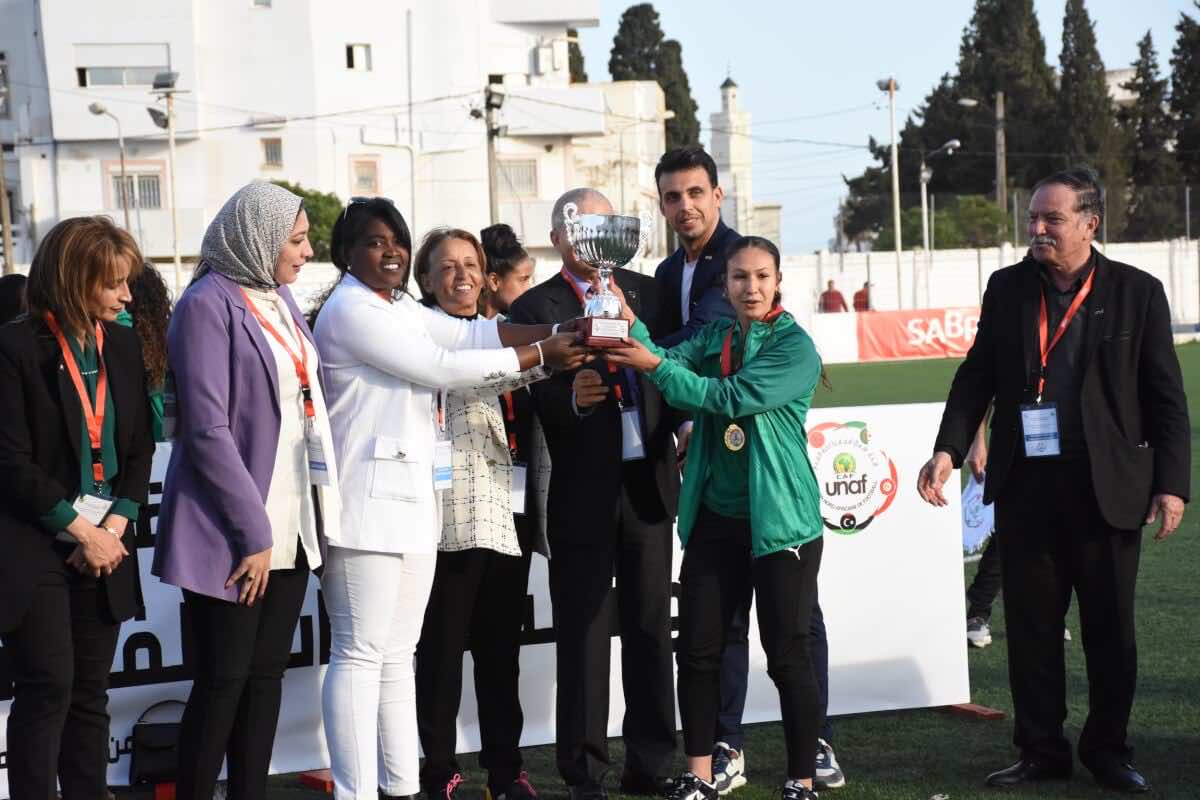 تتويج المنتخب الوطني المغربي النسوي لأقل من 20 سنة ببطولة شمال إفريقيا