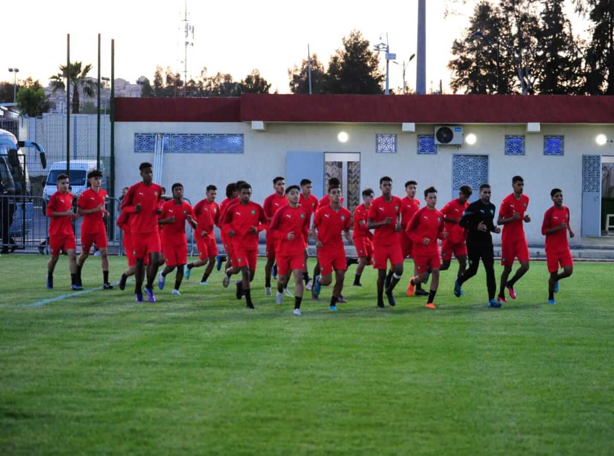 كأس إفريقيا للناشئين: المنتخب المغربي يبدأ تحضيراته لمباراة جنوب إفريقيا