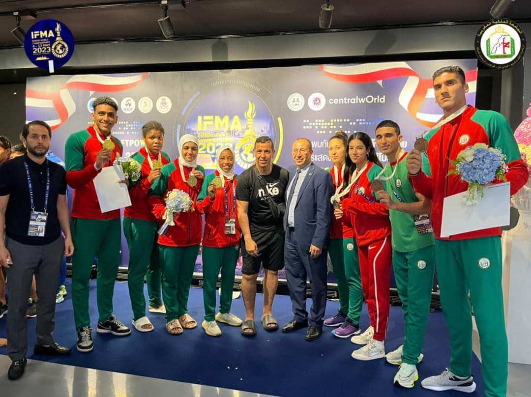 المغرب ينهي مشاركته في بطولة العالم للمواي بحصد 10 ميداليات منها 4 ذهبيات
