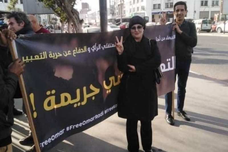 حكم جديد بالسجن عامين لناشطة مغربية معتقلة بسبب تدوينات على "فايسبوك"