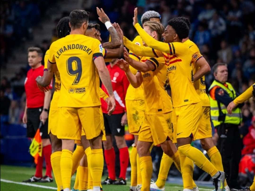 برشلونة بطلا للدوري الإسباني للمرة 27 في تاريخه