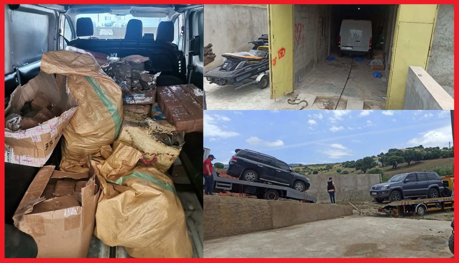 إحباط عملية تهريب كبيرة للمــخدرات بميناء طنجة المتوسط