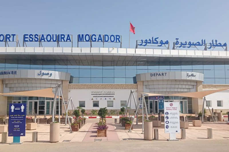 مطار "الصويرة -موكادور" يسترجع بشكل قياسي أزيد من 160 في المائة من مسافريه في 2023