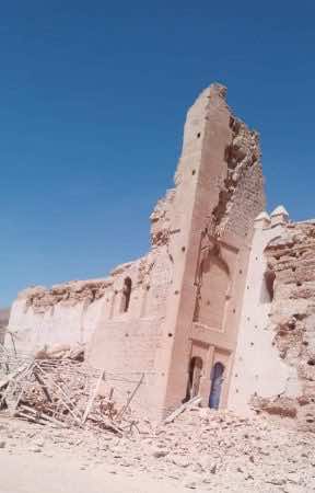 المسجد الأعظم بتنمل… تراث عالمي يتعرض للانهيار بسبب زلزال الحوز