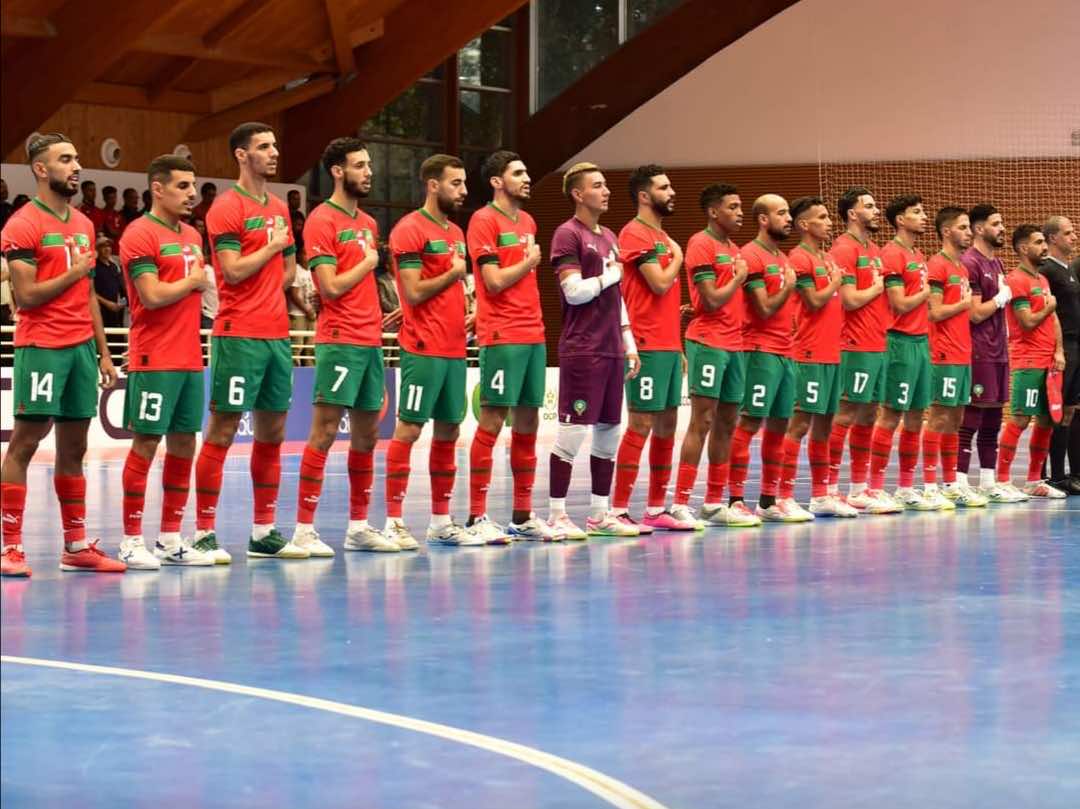 كرة القدم داخل القاعة... المغرب ينتصر على الدانمارك بثمانية أهداف لهدف