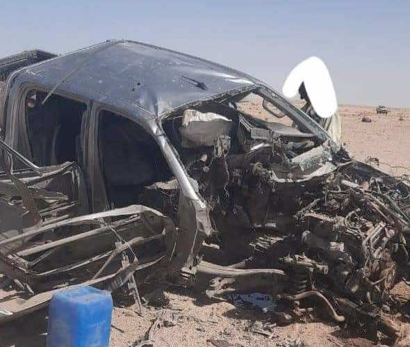 انفجار لغم أرضي يصيب سائقا بجروح خطيرة نواحي الداخلة