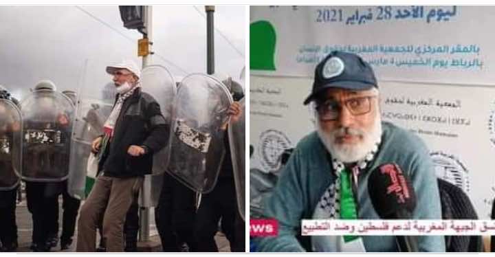 اعتقال قياديين بالجمعية المغربية لحقوق الإنسان على خلفية احتجاج مناهض للتطبيع