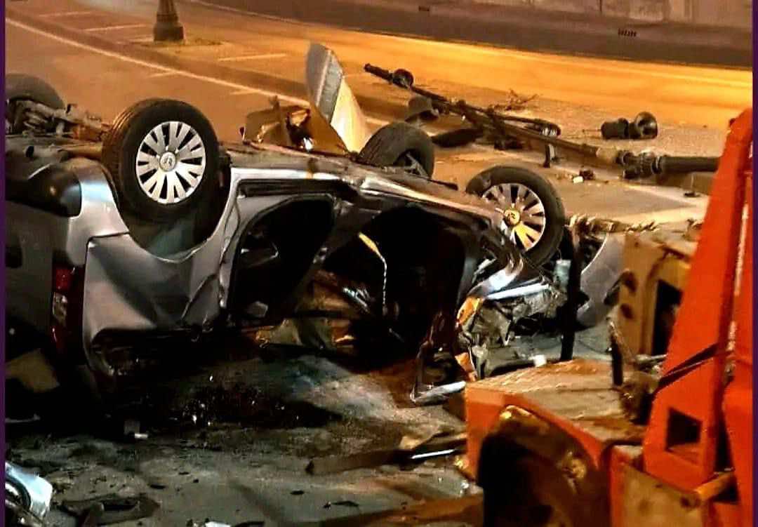 حرب الطرق بطنجة: مصرع شاب في حادثة سير خطيرة بنفق تحت أرضي + صور +