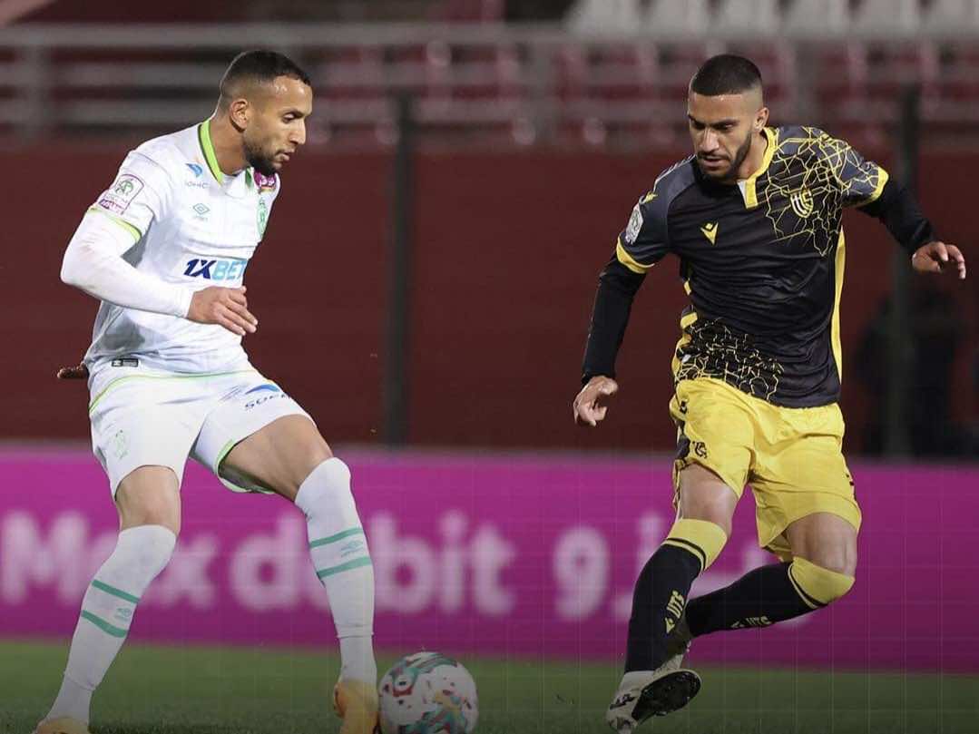 البطولة... الرجاء البيضاوي يفشل في تحقيق الانتصار عقب التعادل مع اتحاد تواركة