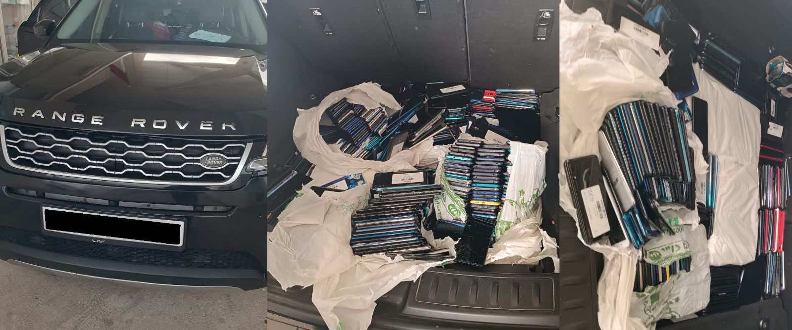 الجمارك تحبط محاولة تهريب شحنة كبيرة من الهواتف بميناء طنجة