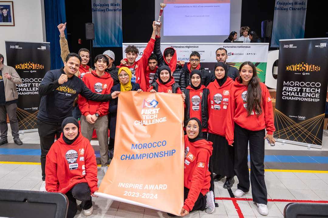 فريق AFMOS من بني ملال يتوج بطلا في FIRST®️ Tech Challenge ويُمثل المغرب في الولايات المتحدة الأمريكية