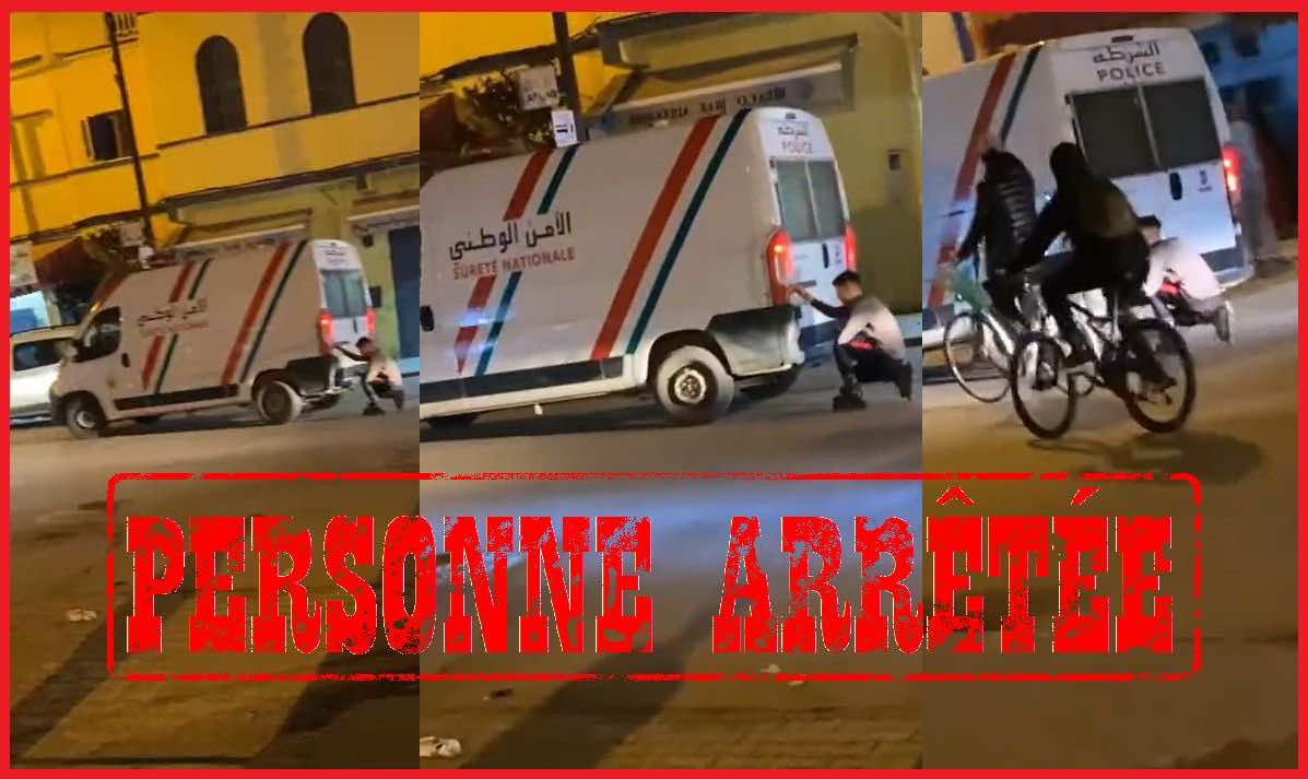 اعتقال بطل فيديو "الزلاجات وسيارة الشرطة"