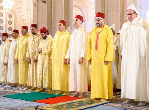 الملك محمد السادس يؤدي غدا الأربعاء صلاة عيد الفطر  بالمسجد المحمدي بالدارالبيضاء  