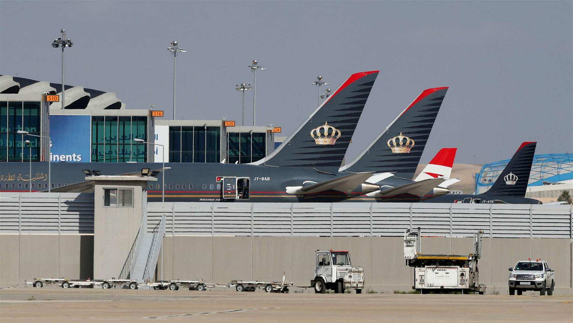 الأردن يغلق أجواءه أمام الرحلات في ظل مخاوف من حرب بين إسرائيل وإيران