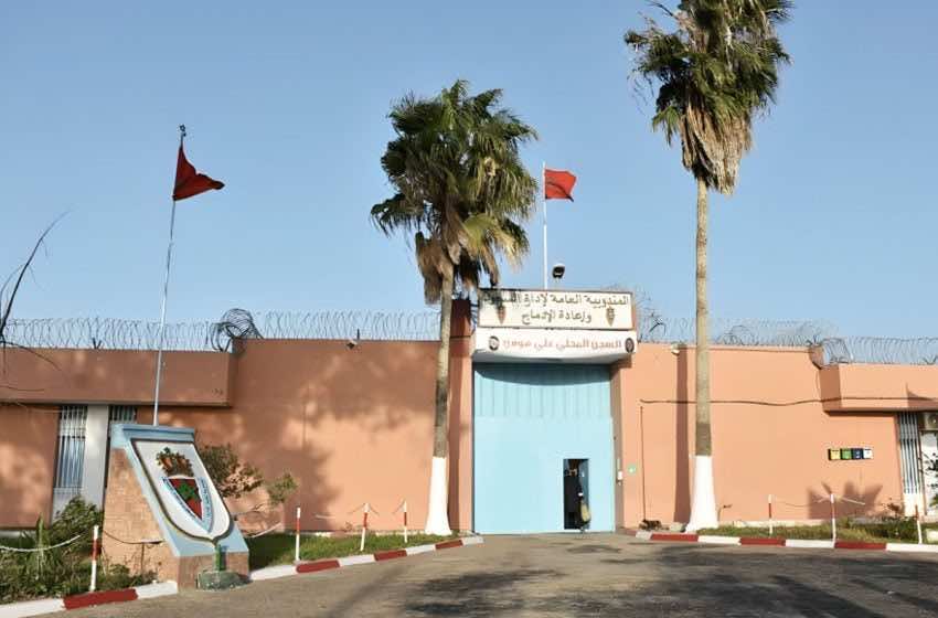 إدارة السجن المحلي علي مومن بسطات تبلغ النيابة العامة بضبط المخدرات في حملة تفتيش