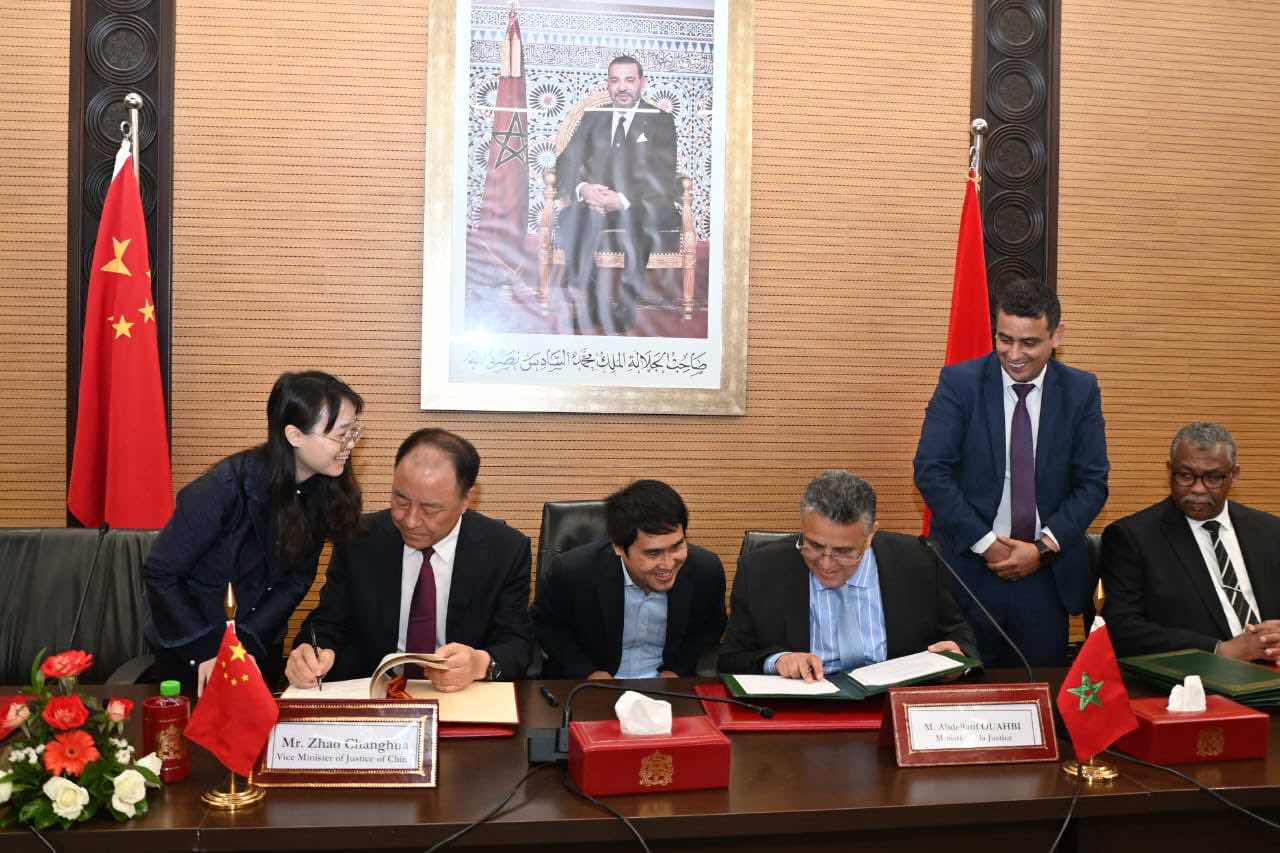 نائب وزير العدل الصيني في المغرب سعيا إلى تعزيز التعاون القضائي بين البلدين