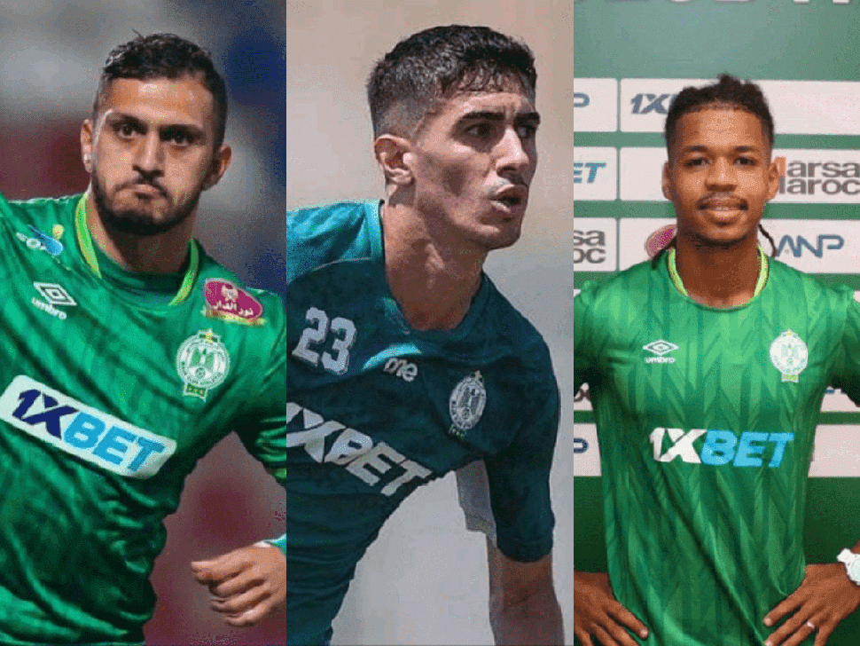 رخص استثنائية لموباريك والمكعازي وبن عياد من جامعة الكرة للمشاركة في نهائي كأس العرش