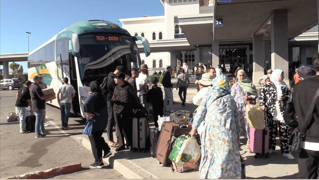 طنجة : حوالي 45 ألف مسافر غادروا عبر المحطة الطرقية