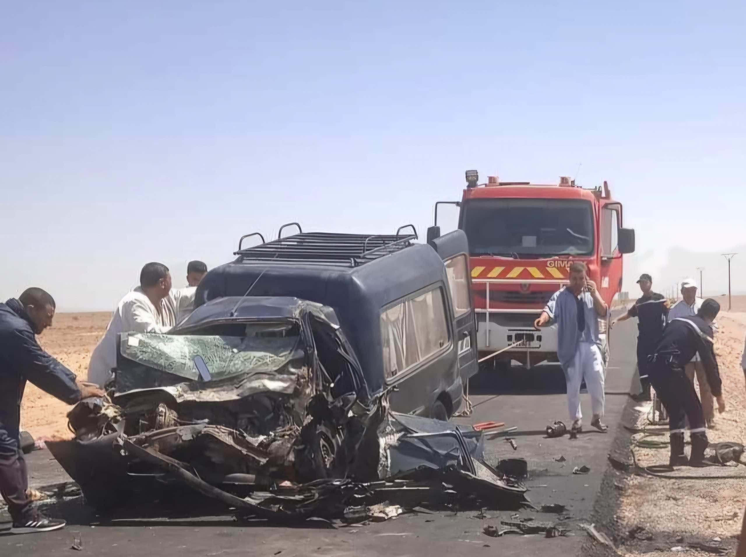 حادث سير مميت ببولمان يخلف 5 قتلى من بينهم طفل ومصابين بجروح متفاوتة الخطورة
