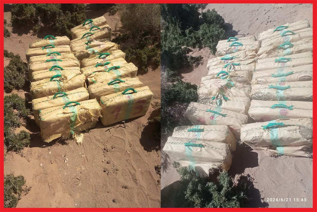 إحباط عملية لتهريب الحشيش بتاغجيجت نواحي كلميم