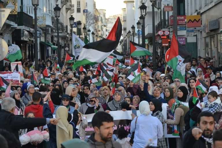 السلطات تمنع مسيرة تضامنية مع غزة في تطوان