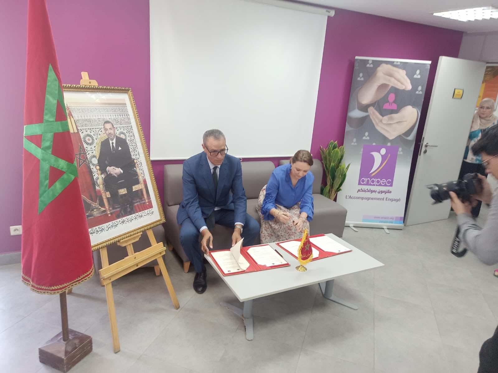 طنجة: توقيع اتفاقية لإحداث فرع جامعي للوكالة الوطنية لإنعاش التشغيل بمرتيل