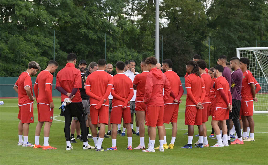 أولمبياد باريس: المنتخب المغربي يواصل استعداداته بفرنسا تحضيرا لمواجهة الأرجنتين