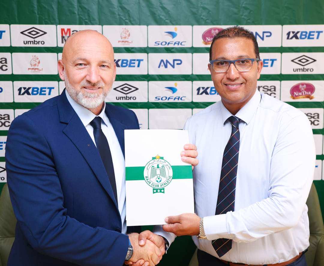 المدرب البوسني روسمير سفيكو مدربا جديدا للرجاء البيضاوي خلفا لزينباور