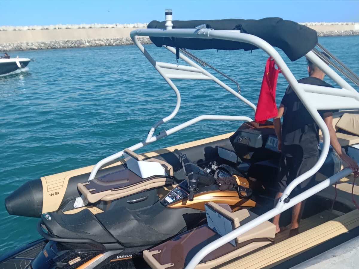 تفاصيل محاولات إنقاذ  لاعبي اتحاد طنجة من الغرق بقارب ضواحي تطوان