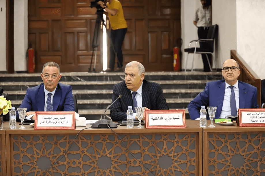 اجتماع موسع بحضور لفتيت ولقجع تدارس تقدم استعدادات مدينة طنجة لاحتضان مباريات كأس العالم 2030