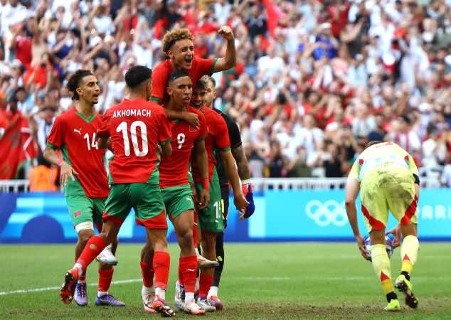 أولمبياد باريس… المنتخب المغربي يواجه مصر في مباراة الترتيب « الميدالية البرونزية »