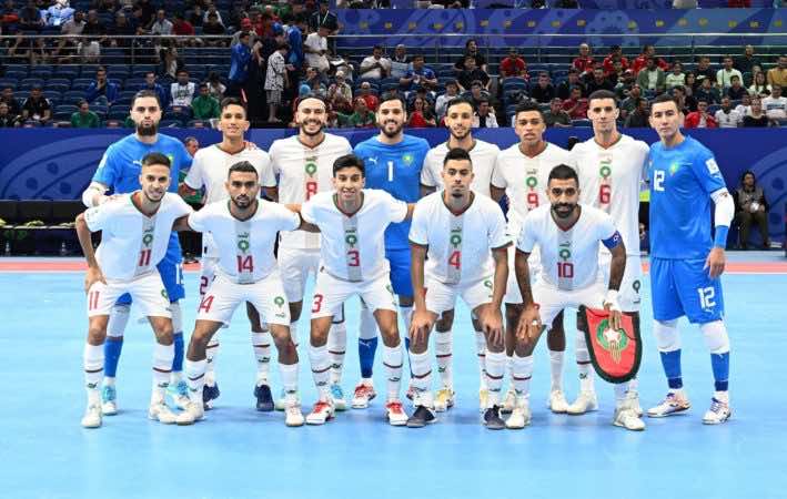 كأس العالم لـ”الفوتسال”’: المنتخب المغربي يواصل تحضيراته استعدادا لمواجهة إيران في الثمن