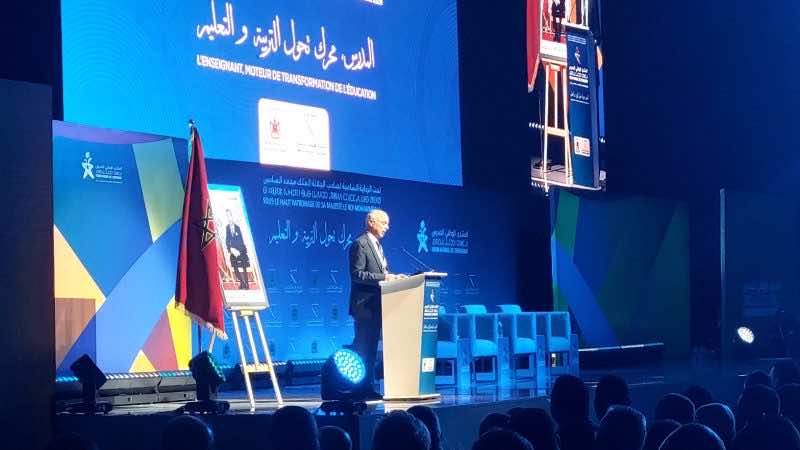 في منتدى المدرس.. بنموسى يؤكد نجاح « مؤسسات الريادة » ويدعو لتوسيع المشروع إلى مرحلة الاعدادي
