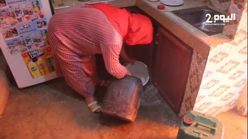 حي سكني بدون شبكة للماء الصالح للشرب بأيت ملول (+فيديو)