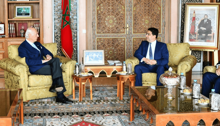 بوريطة يتباحث مع « دي ميستورا » ويؤكد على الثوابت الأربعة لموقف المملكة بخصوص الصحراء المغربية