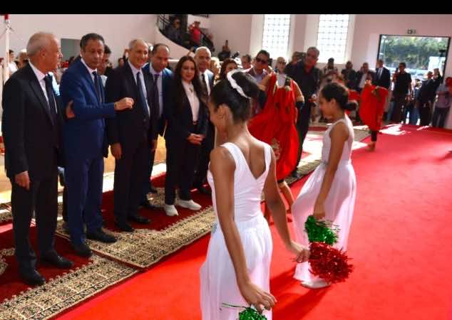 وزير التعليم الجديد برادة يبدأ أول نشاط له بتدشين المركب الرياضي والثقافي لاكازابلونكيز