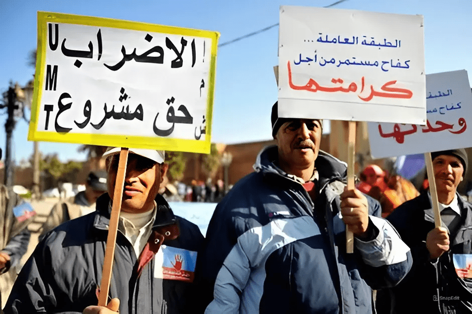 الجبهة المغربية ترفض تجريم الإضراب والاجهاز على أنظمة التقاعد