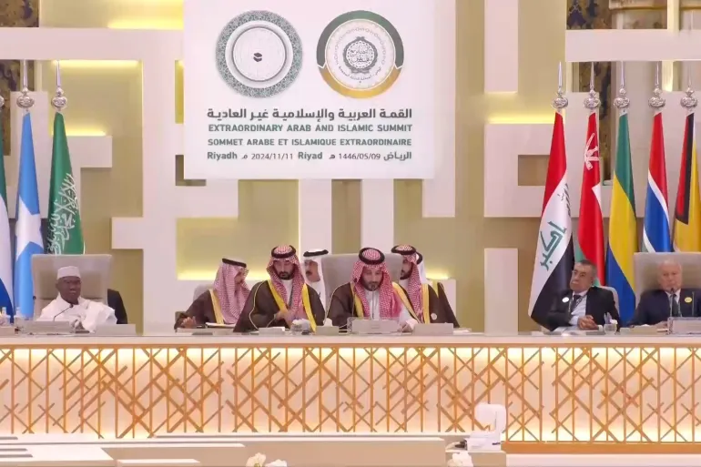 قمة الرياض تشدد على أن لا سلام من دون إقامة دولة فلسطينية