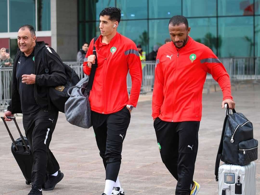 تصفيات "كان" 2025... بعثة المنتخب المغربي تحط الرحال في وجدة استعدادا لمواجهة ليسوتو