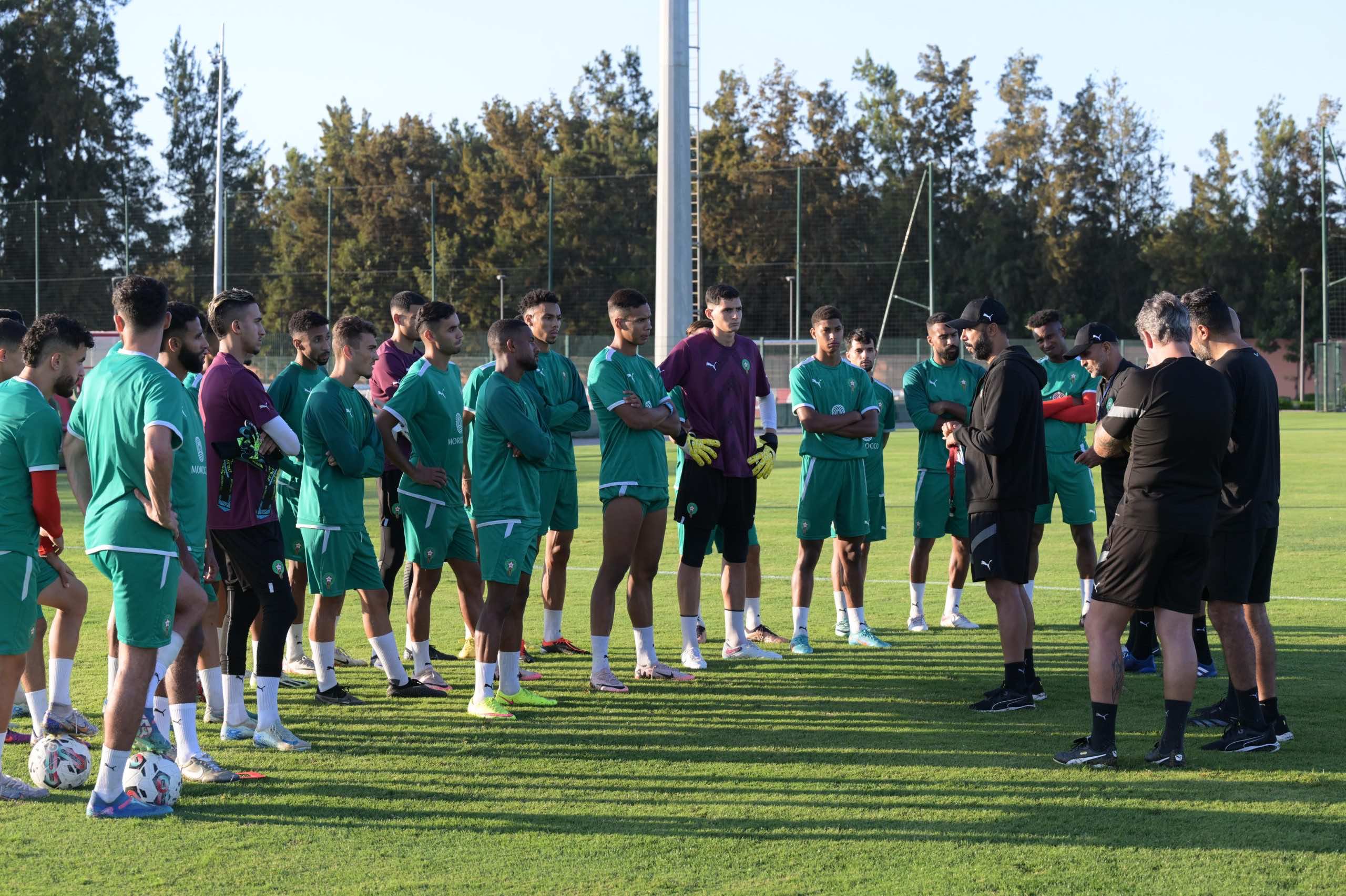 المنتخب المغربي الأولمبي يواجه كوت ديفوار وديا في أبيدجان استعدادا للاستحقاقات المقبلة