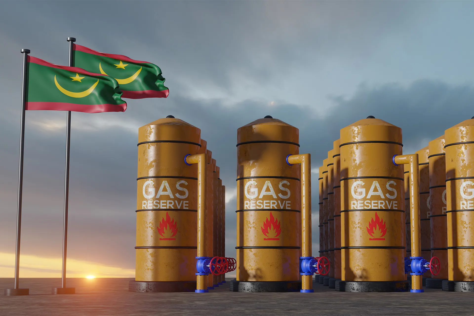 البدء في إنتاج الغاز بالحقل المشترك بين موريتانيا والسنغال مطلع 2025 (وزير موريتاني)