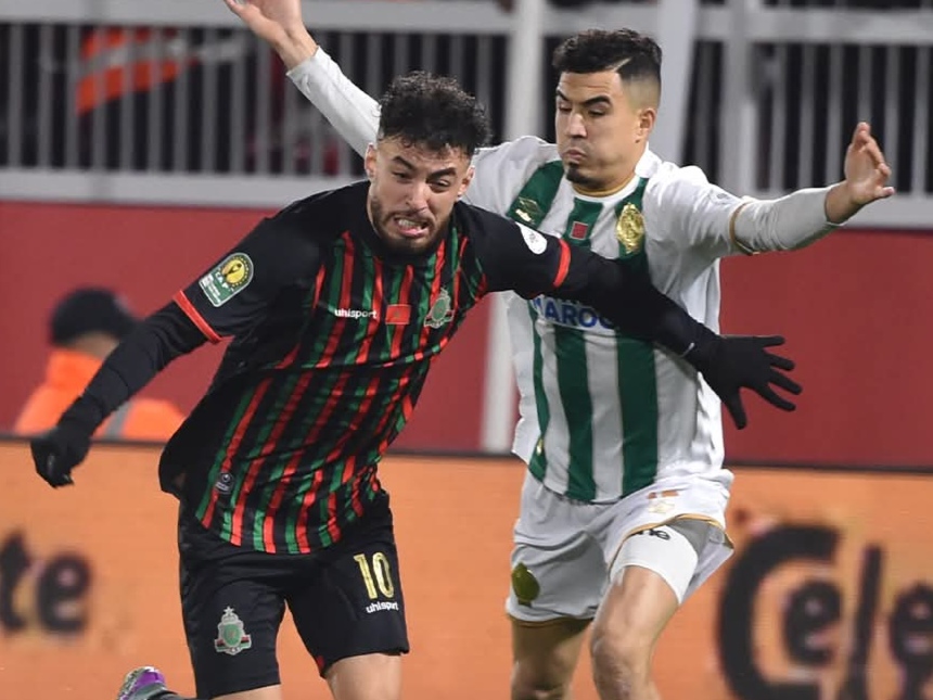 دوري أبطال إفريقيا... الجيش الملكي يتأهل إلى ربع النهائي بتعادله مع الرجاء البيضاوي