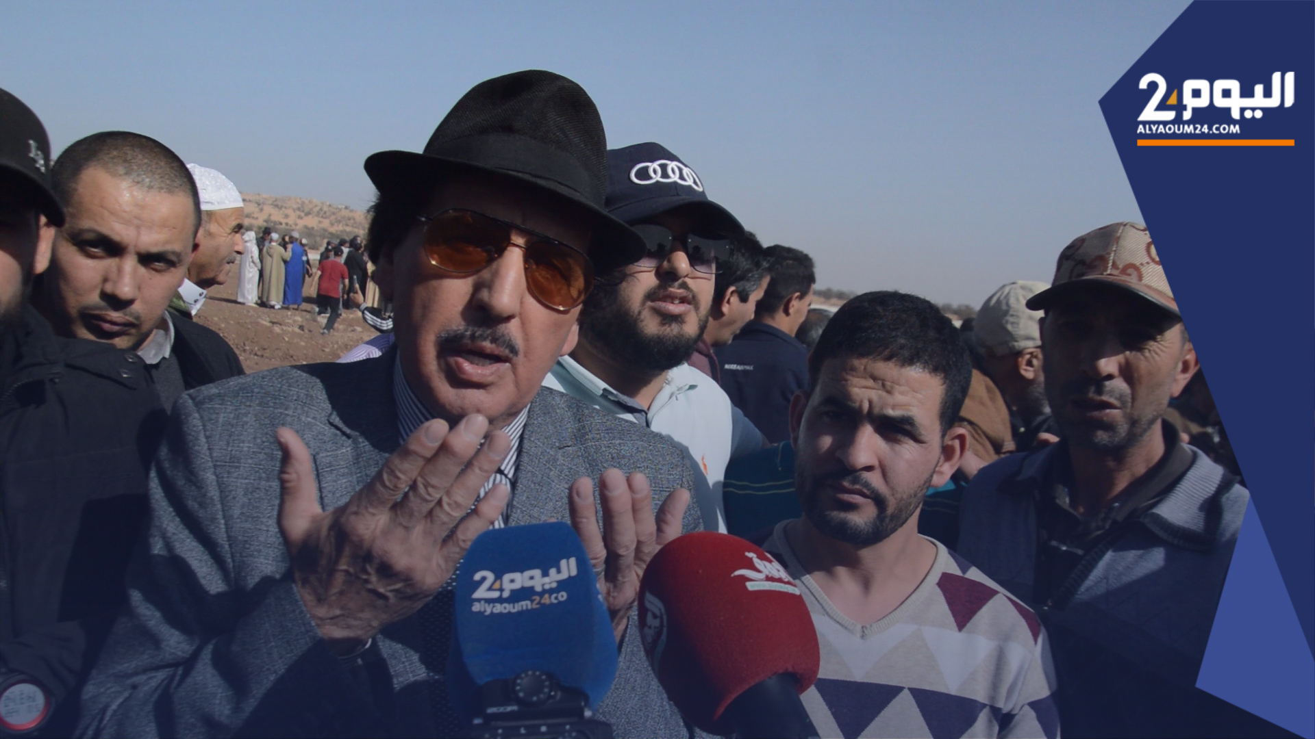 جنازة مهيبة لمايسترو الرباب الأمازيغي الرايس لحسن بلمودن في أكادير (فيديو)