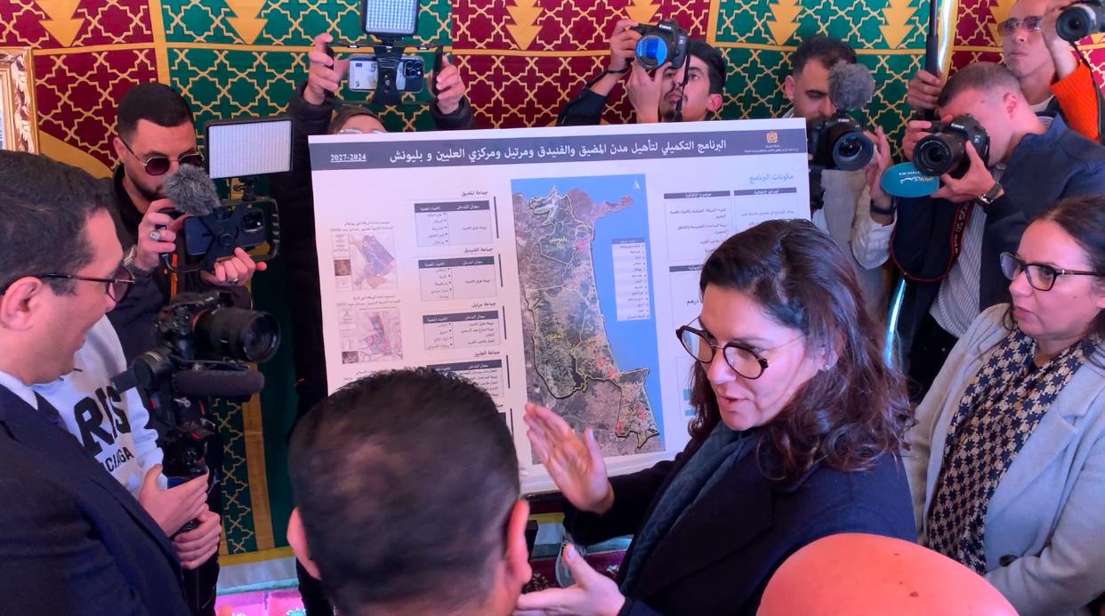 المنصوري تحل بمدن جهة الشمال لتوقيع اتفاقيات تروم تقليص الفوارق المجالية - صور