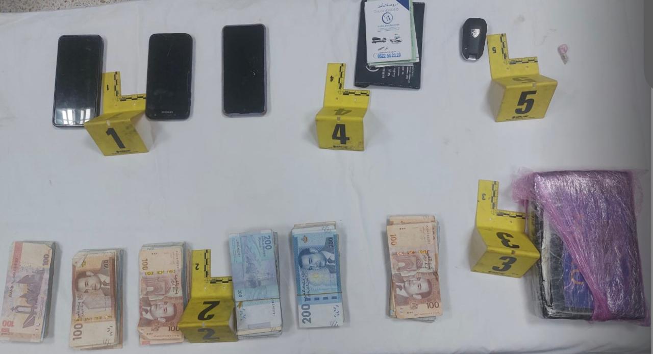 أمن طنجة ينهي نشاط مروج المخدرات القوية والمؤثرات العقلية بحي "البرانص" (صور)