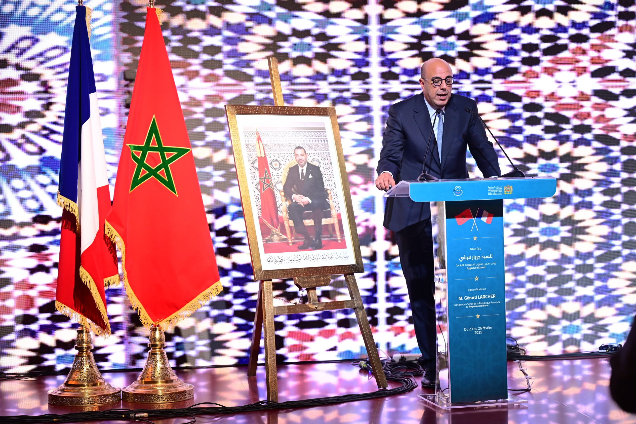 من العيون.. ولد الرشيد: العلاقات الفرنسية المغربية مبنية على أسس صلبة