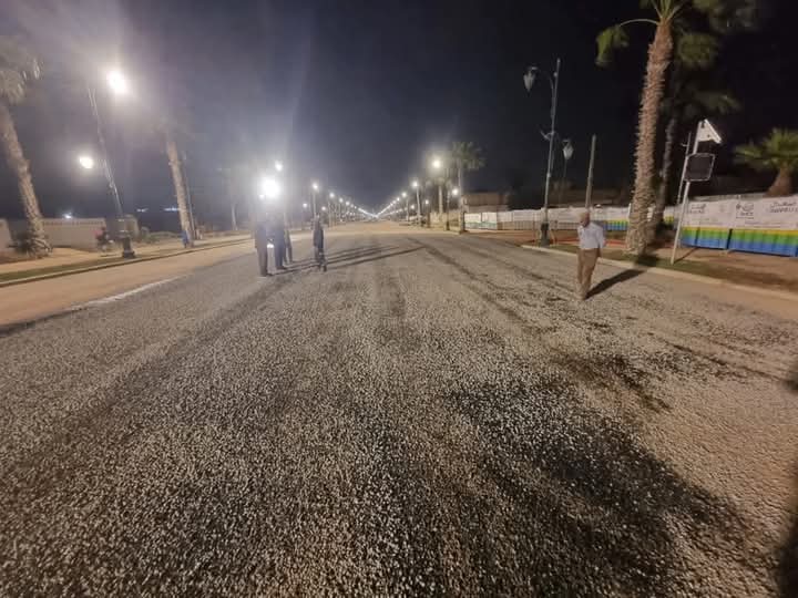 فتح مؤقت للطريق الرابطة بين أكادير وإنزكان بعد إصلاح عطب الحفرة المثيرة للجدل