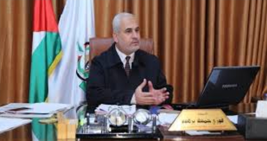 فوزي برهوم الناطق باسم حركة حماس ضيفا في المؤتمر 9 لحزب العدالة والتنمية